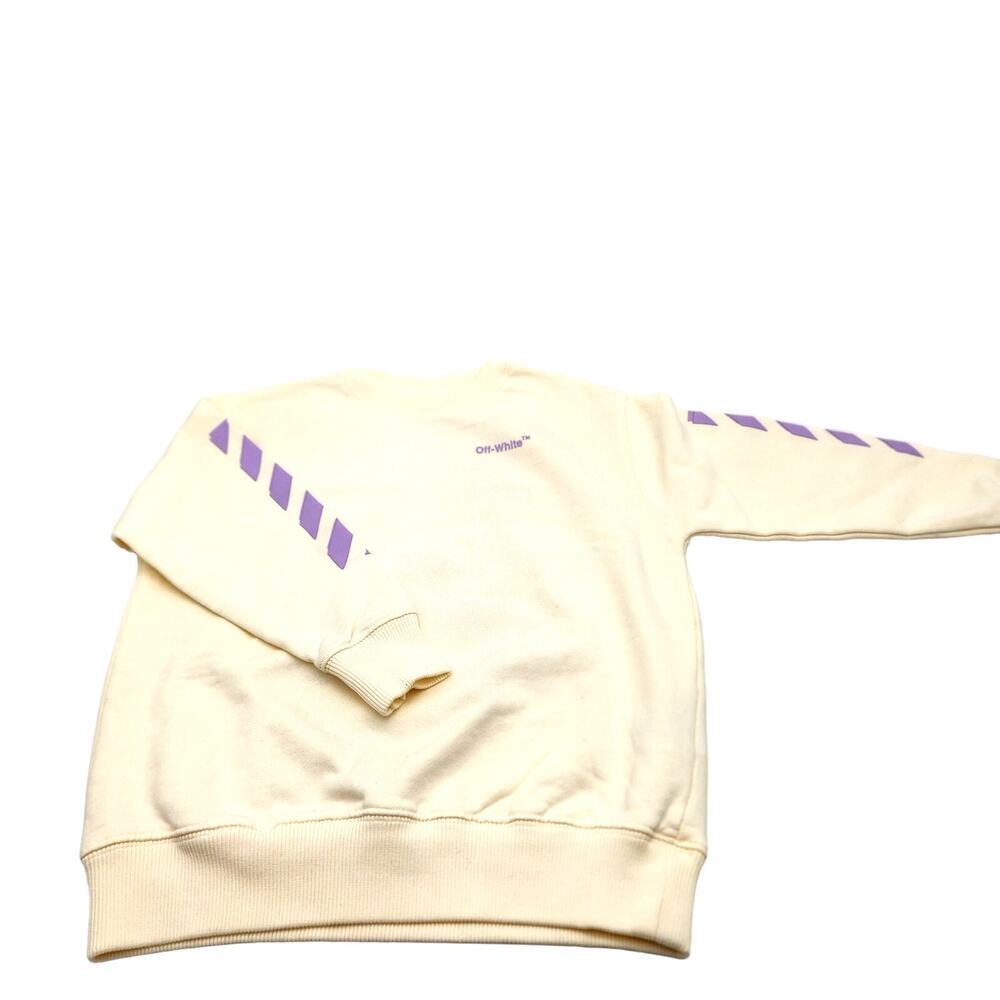 NWT OFF-WHITE RUBBER ARROW CREWNECK SIZE 6